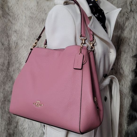 ✅ Coach 3 SET Designer Shoulder Bag P urse Wallet Wristlet NWT - Picture 8 of 15